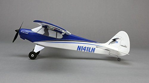 HobbyZone Sport Cub S RC Airplane BNF (Transmitter Not Included) with SAFE Technology | 150mAh 3.7V LiPo Battery | USB Charger, HBZ4480,Blue