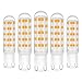 Produktbild G9 LED Dimmbar, Warmweiß 2700K, 6W G9 LED Glühbirne, 60W Halogenersatz, Mini G9 LED-Kapselbirne für Kronleuchter, AC 220-230V, 520LM, CRI> 85, kein Flimmern, 5er Pack, CHEERBEE