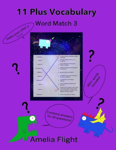 11 Plus Vocabulary Word Match 3 (11 Plus Vocabulary With Mythical Monsters)