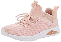 Puma Women's Enzo 2 Uncaged Running Shoe, White Lotus / Rose Gold, US 9