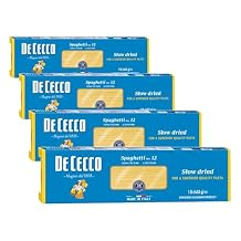 De Cecco Spaghetti Pasta, 16 Oz Pack of 4