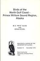 Birds of the North Gulf Coast-Prince William Sound Region, Alaska 0912006390 Book Cover
