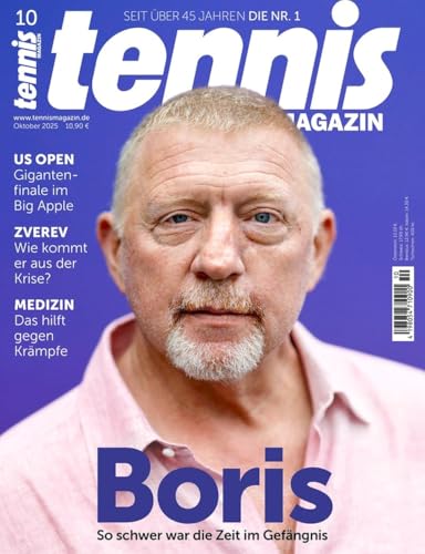 Tennis Magazin Deutschland 2025-10 Boris Becker Tennis Magazin Deutschland 2025-10 Boris Becker
