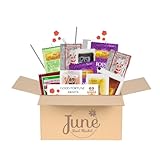 Assorted Chinese Condiment Gift Box 40 Single Serve Packets with Fortune Cards Takeout Sauce Variety Set by June Street Market