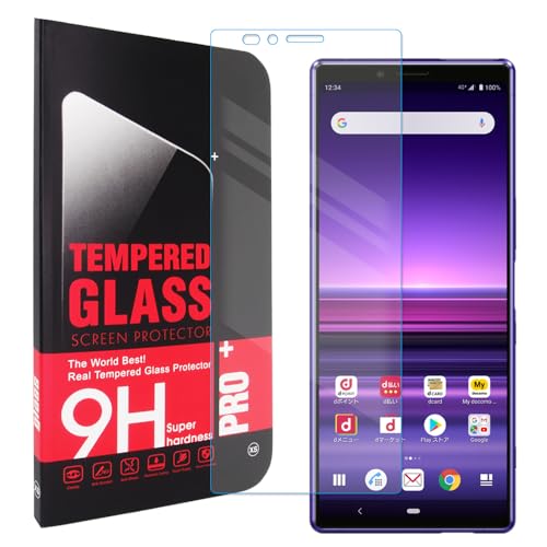 Xperia1 SO-03L / SOV40 / 802SO  KXtB tیtB ϏՌ LYh~ [0.25mm / dx9H / 2.5DEhH / 萔 1] GNXyA