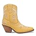 Dingo Boots Women's Primrose Fashion Boot, Yellow, 8