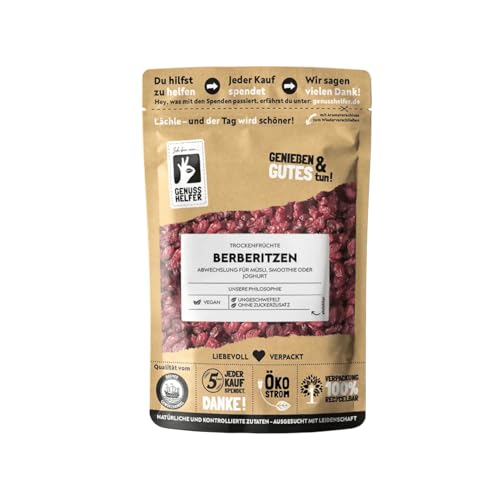 Bremer Gewürzhandel Berberitzen getrocknet sauer sehr vitaminhaltig für Quark Müsli Joghurt oder orientalische Reisgerichte 3 x 100g