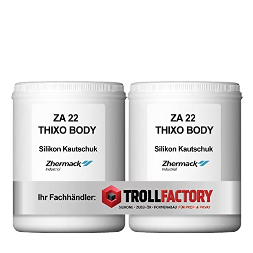 Goma de silicona ZA 22 THIXO BODY tixotrópica para moldes de piel en formato de 6 kg