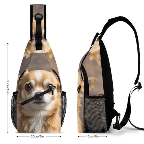 Bolso cruzado tipo bandolera para deporte y viaje miniatura 2