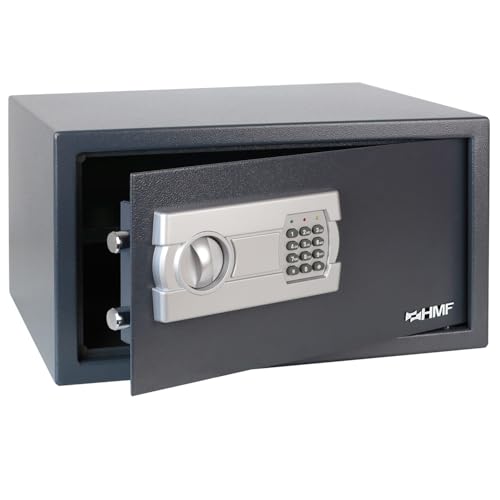 HMF Coffre-fort électronique, coffre avec serrure à...