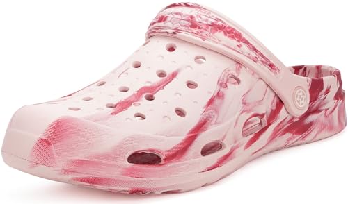 Image of Gaatpot Mens Womens Garden Clogs Shoes with Arch Support Unisex Gardening Slip on Sandals Beach Slippers Shoes Clog