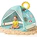 Tente de Plage avec Protection UV 50+ pour Enfants, bébés, Tout-Petits – abri Solaire Pop-up avec Sac de Transport et piquets – Protection Contre Le Vent, Format Compact (UnderwaterLife)