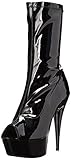  Ellie Shoes609-vanna - 609-vanna Damen, (schwarzer Lack), 35 B(M) EU
