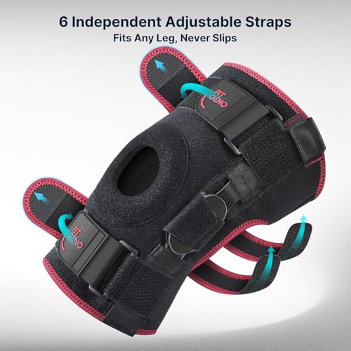 Image of Fit Geno Hinged Knee Brace for Women Knee Pain Relief (M /L /XL)