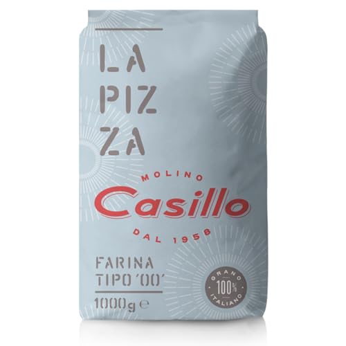 MOLINO CASILLO - La Pizza Farina Typ 00 100 Prozent italienisches Getreide - 1 KG