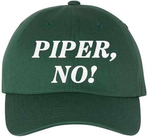 Piper No! Embroidered Dad Hat - Victoria Ratliff - The White Lotus
