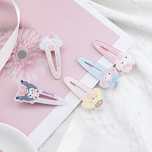10Pcs Kitty Cat Hair Clips Kitty Cat Hairpins Snap Hair Clips Kitty Cat Accessories Hair Gift, Cute Cartoon Hair Barrettes For Women Girls (Hc Me Ku B) #TOP4