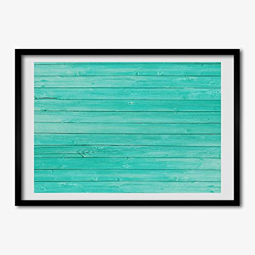 Tableaux verts en cadre bois de qualité supérieure Tulup 70x50 cm