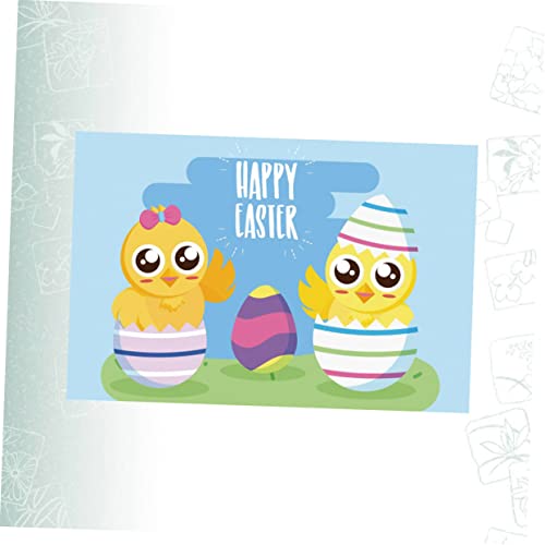 Amosfun Decoração Do Bebê Adesivo De Parede Decoração Recém-Nascido Adereços Fotos Jardim De Páscoa