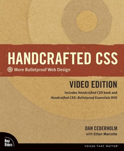Buy Handcrafted CSS: More Bulletproof Web Design, Video Edition (includes Handcrafted CSS book and Handcrafted CSS: Bulletproof Ess — BookShops.in