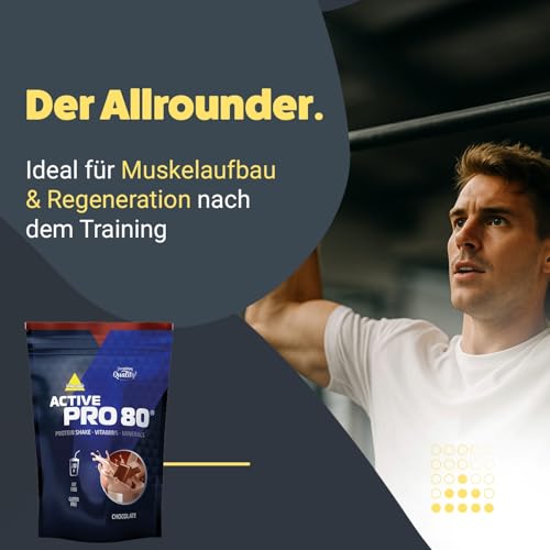 inkospor Active Pro 80 Protein Shake, Chocolate, 500 g Bag