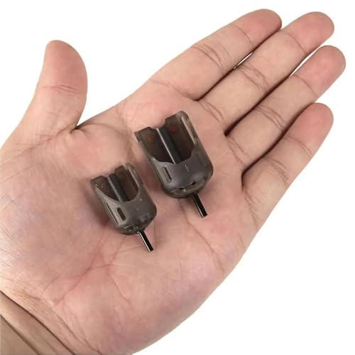 10 piezas alimentadores para pesca de carpa en agua dulce S/L miniatura 4