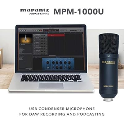 Cheap Marantz Pro Mpm1000u Usb Condenser Studio Microphone With Built In Audio Interface Cable Perfect For Podcast Production Price Comparison For Marantz Pro Mpm1000u Usb Condenser Studio Microphone