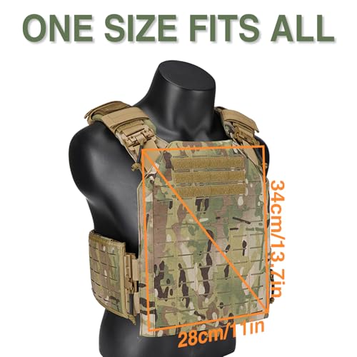 Image of TWINFALCONS Quick Realse 1000D Nylon modular cutting tactical hunting vest personal protective for hunting (CP-Camo)