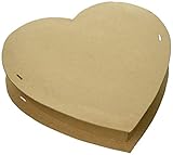 Paper Mache Box-Heart 12