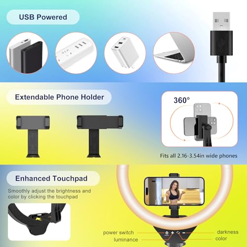 Aureday 14-Inch Ring Light