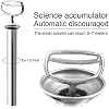 INWAVE Stainless Steel Sprayer, 3 Gallon - Steel Hand-Pump Sprayer, with 3.3-inch Reinforced Hose - Garden Sprayer for Home, Gardening, Ground Cleaning(3Gallon)