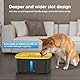 Kittyspout Trinkbrunnen für Hunde Kabellos, 8L/ 270 oz Grosse Hundebrunnen/Katzenbrunnen mit Bewegungsmelder, Hunde Trinkbrunnen mit Akku 5000mAh, Leiser Pumpe und Aktivkohlefilte