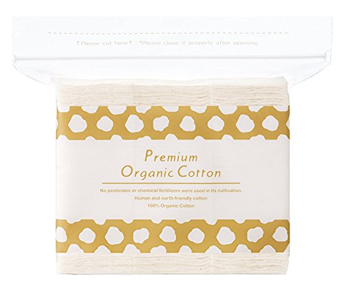 Premium Organic Cotton Puff -120pcs -50mm x 60mm