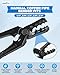 HENLYNX Manual Copper Tube Rounder - 5 Hole Pipe Repair Pliers for 1/4