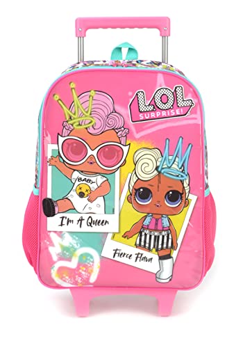 Mochila Infantil LOL com rodinhas