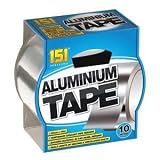 Silver Aluminium Tape 48mm X 10 Metres Many Uses! Temporary Exhaust pipe repairs...