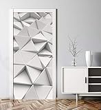 [EINFACH, SCHNELL UND OHNE KLEISTER] Klinke abbauen - wie einen Aufkleber oder Sticker auf die fettfreie und staubfreie Tür aufkleben - überstehenden Rand abschneiden - Klinke montieren - Fertig