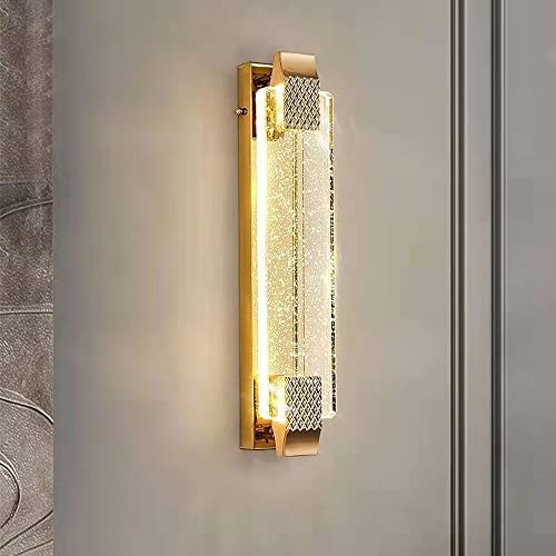 Lámpara de pared de cristal de burbujas con tres modos de luz LED 3