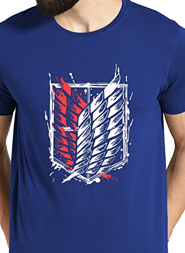 Image of ADRO Men's 100% Cotton Regular Fit T-Shirt