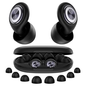 Bouchons D'oreille Silicone Anti-Bruit pour Dormir - Réduction 45dB