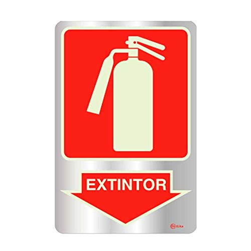 ADESIVO SINALIZADOR ALUMINIO EXTINTOR/UN/INDIKA