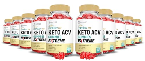 (10 Pack) Speedy Keto ACV Gummies Advanced Formula 1000MG Speedy