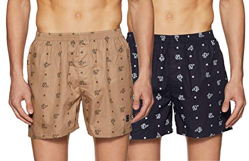 Image of Chromozome Men's Cotton Boxers Regular Printed (Pack of 2)