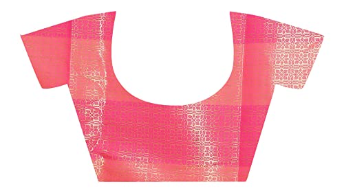 PR FASHION pink designer silk saree – image 5