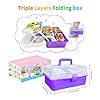 Itopstar 3000+ Kids Arts and Crafts Supplies for Kids Girls Ultimate Crafting Supply Set in Portable 3 Layered Plastic Art Box All in One for Craft DIY Art Supplies Crafts for Girls 8-12 #1