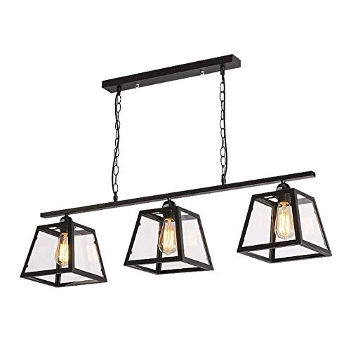 Lampe à suspension industrielle en métal et verre E27 pour un style steampunk authentique.