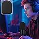 SOULWIT 2 Stück Mikrofon Pop Filter für Razer Seiren V3 Chroma RGB USB, Schutz Mikrofon Schaum Abdecken Windschutz