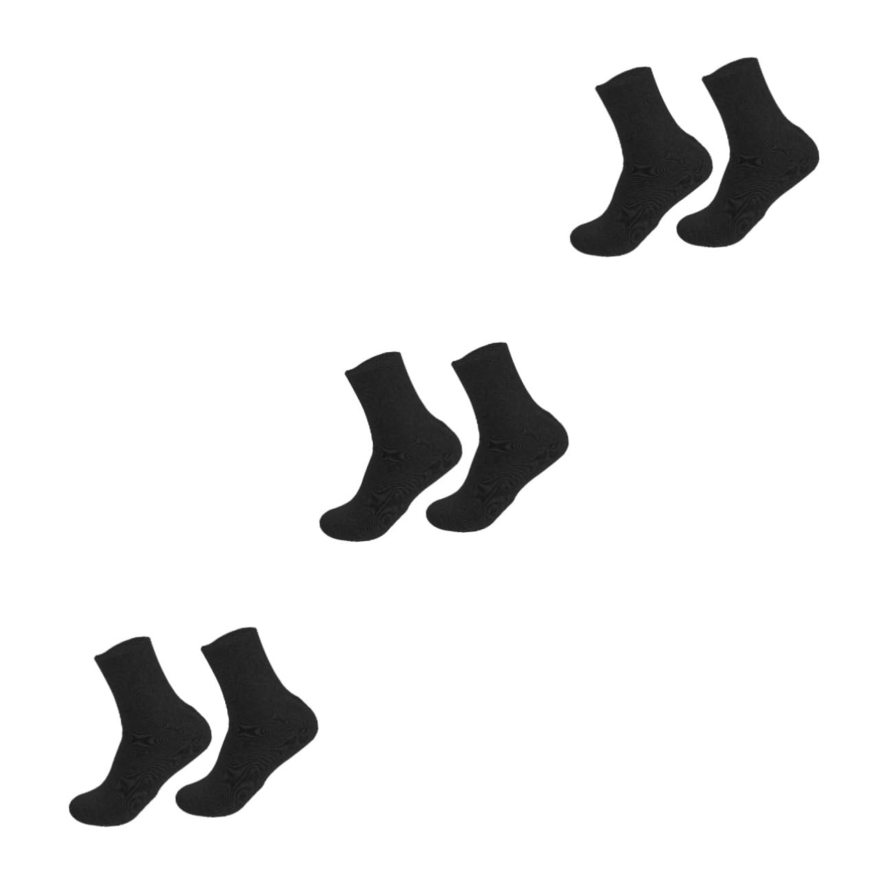 Housoutil Sets Men's Feet Care Sock Moisturizing Booties Natural Cotton Material Foot Mask Moisturizing Pcs