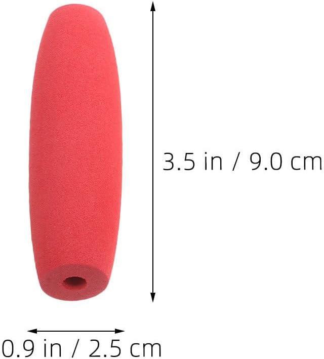 LALAFINA 15pcs Colorful Crochet Hook Grips Non-Slip Ergonomic Crochet Hook Handle for Arthritic Hands, Knitting Accessories