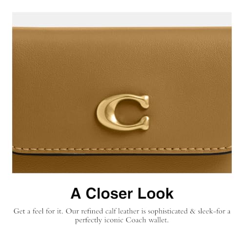 Coach Refined Calf Leather Essential Card Holder Wallet - image 4